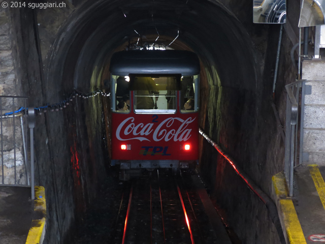 Funicolare TPL di Lugano, carrozza 2 'Coca Cola'